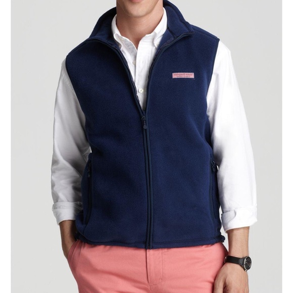 Vineyard Vines Harbor Fleece Vest 